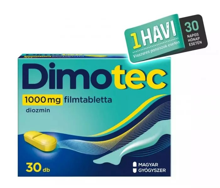 Dimotec 1000 mg filmtabletta 30x