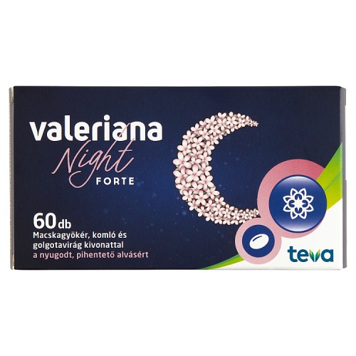 Valeriana Night Forte étrkieg. kapszula 60x