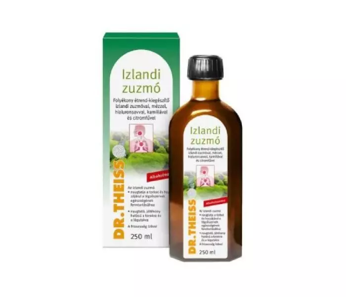 Dr.Theiss Izlandi zuzmó folyadék 250ml