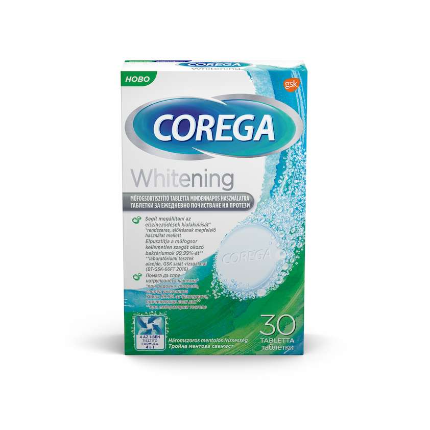 Corega Tabs Dental Weiss tabletta 30x