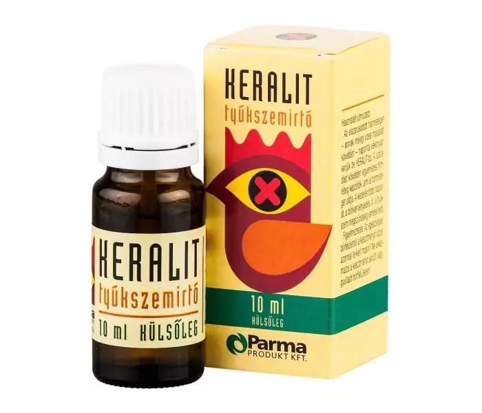 Keralit tyúkszemirtó 10ml