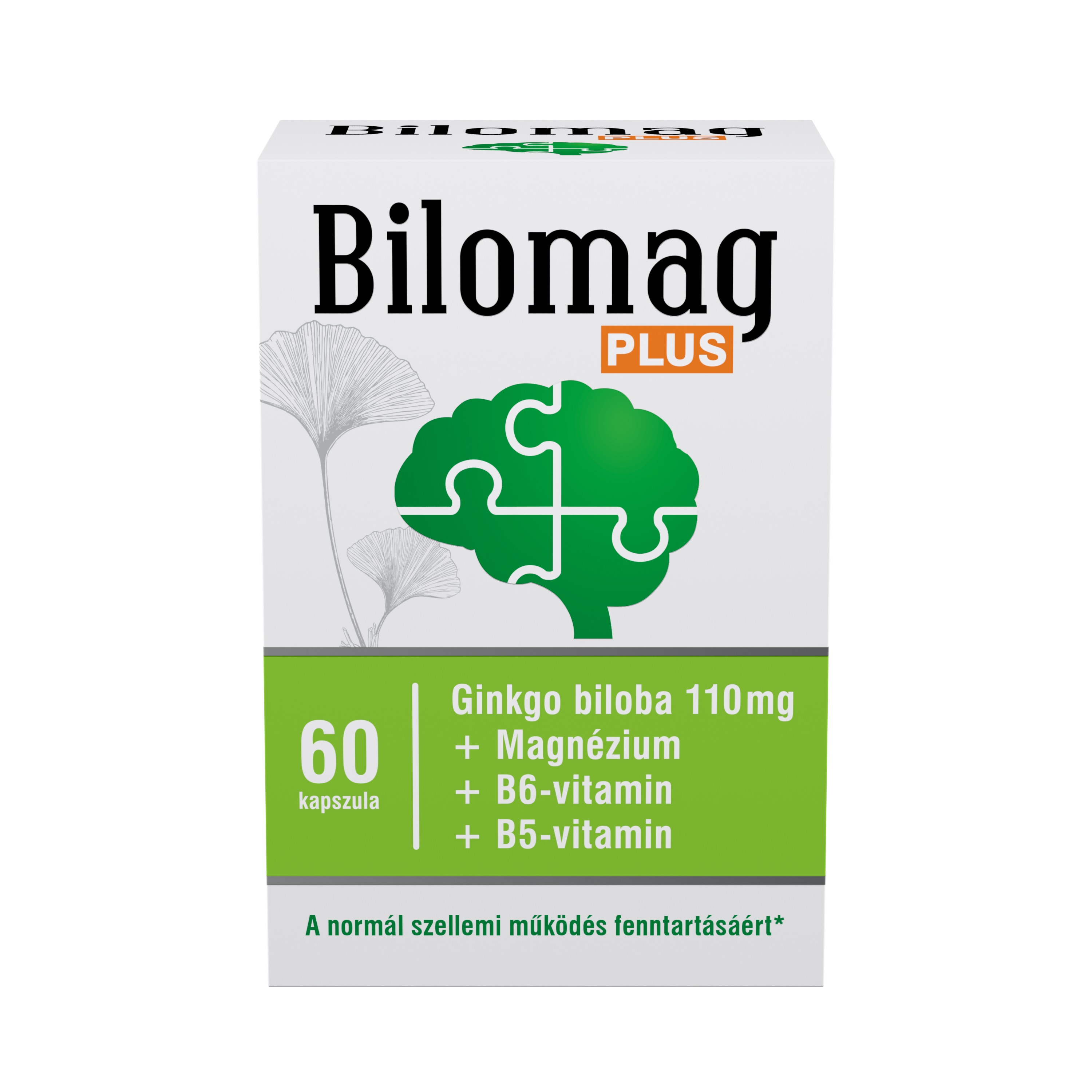 Bilomag Plus Ginkgo Biloba 110 mg kapszula 60x
