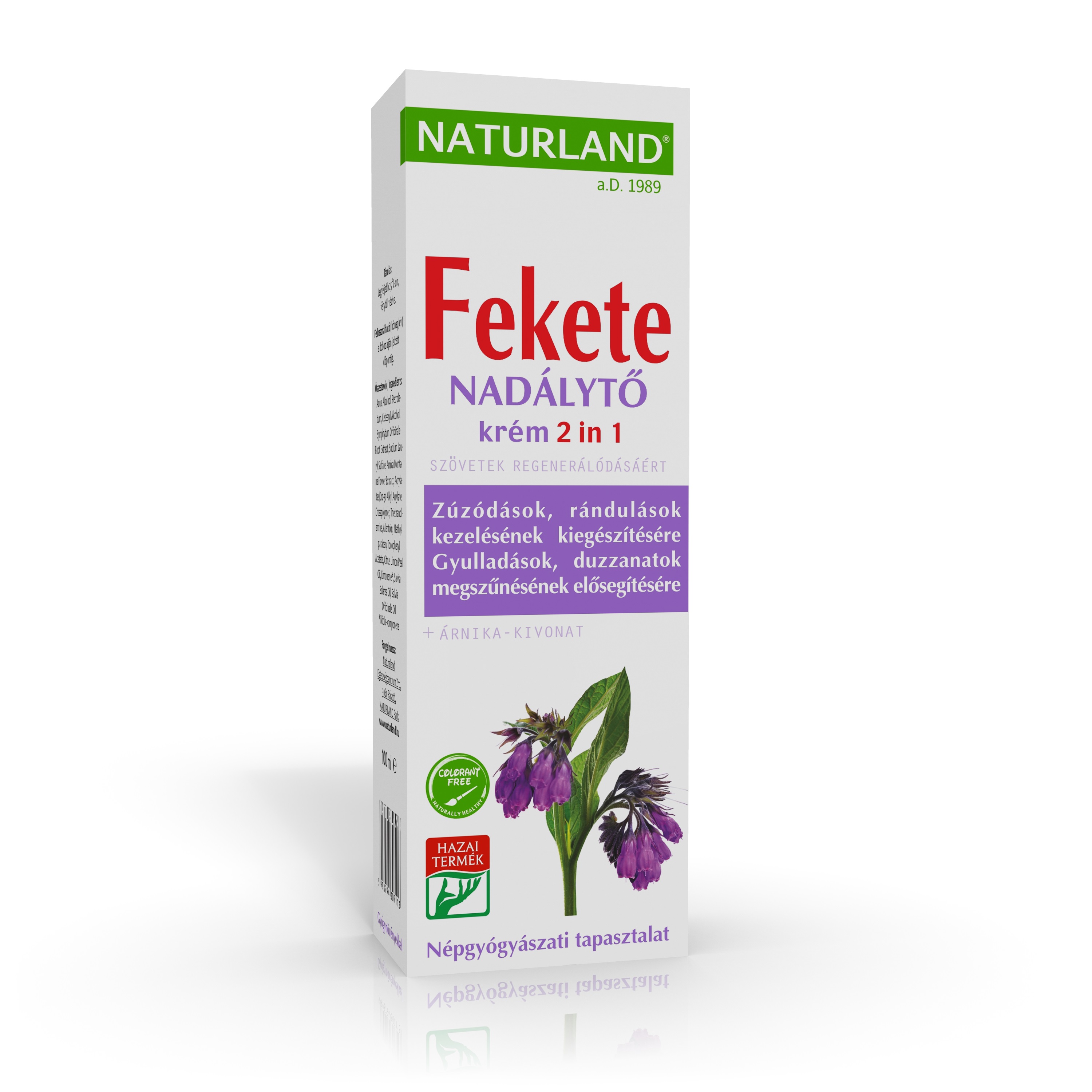 Naturland Feketenadálytő krém 2in1 100ml