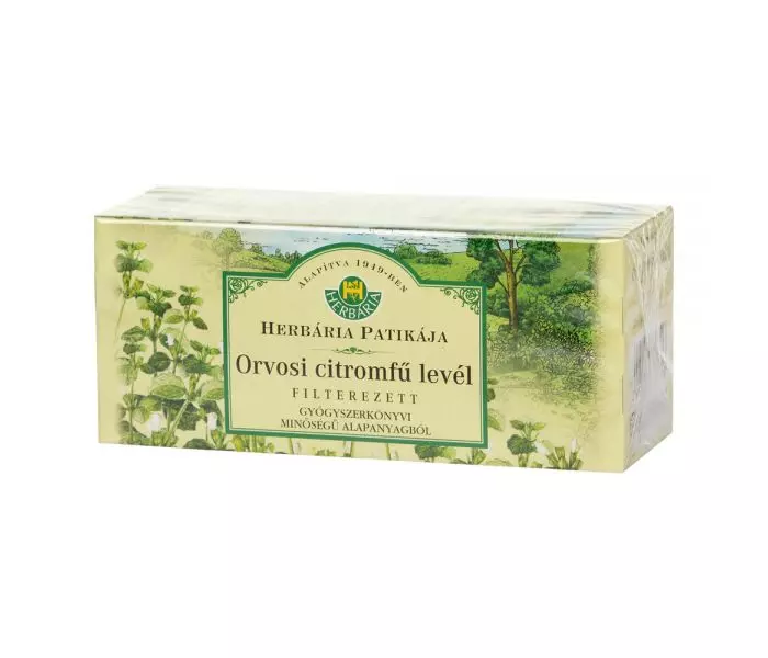 Citromfűlevél filteres HERBÁRIA 25x1g