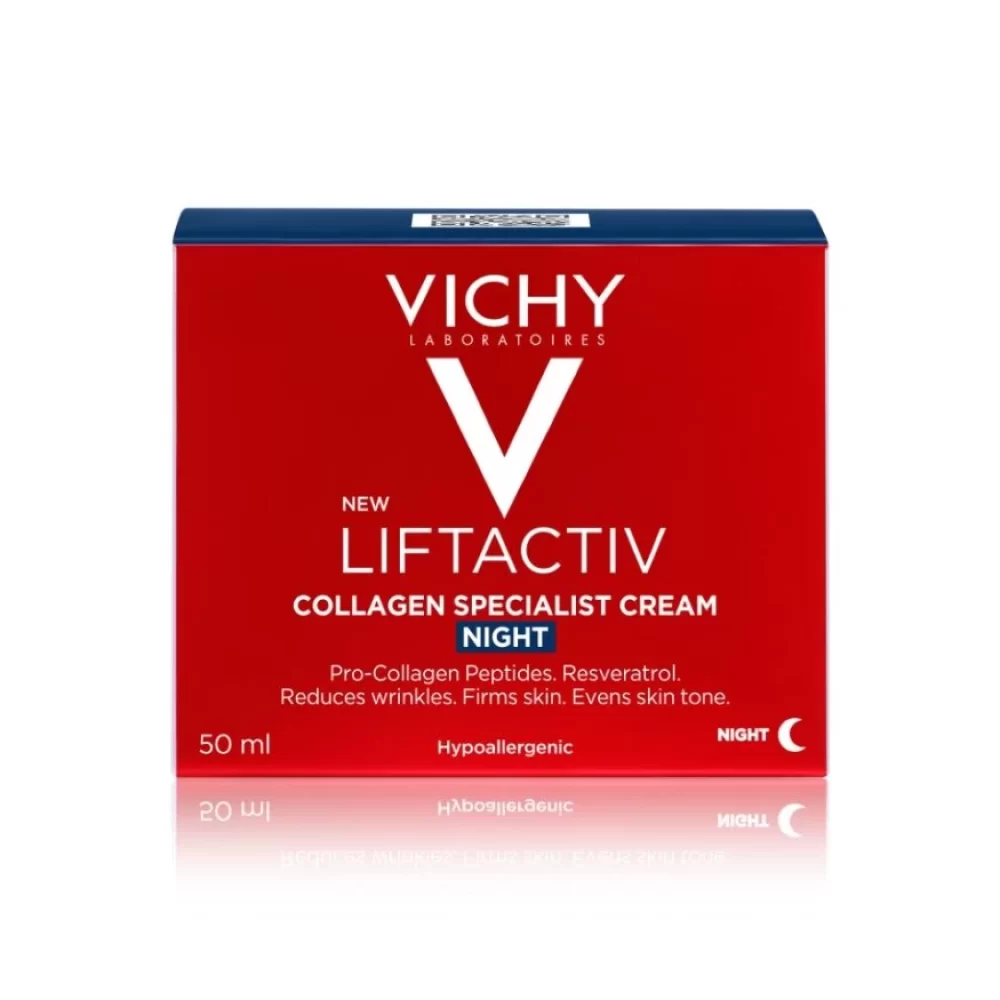 Vichy Liftactiv Collagen Specialist arckrém éjsz. 50ml