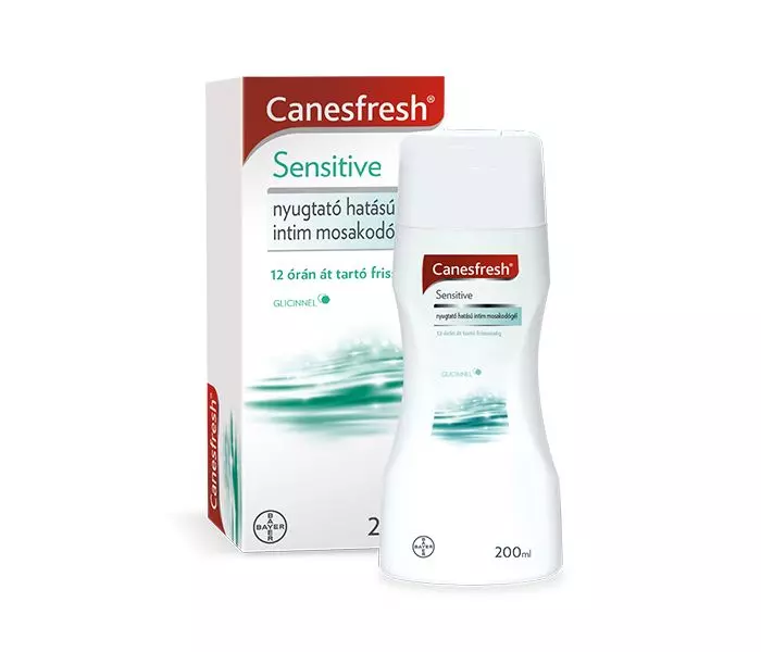 CanesFresh intim mosakodó gél sensitive 200ml