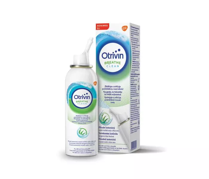 Otrivin BreatheClean tengeríz orrspray Aloe 100ml