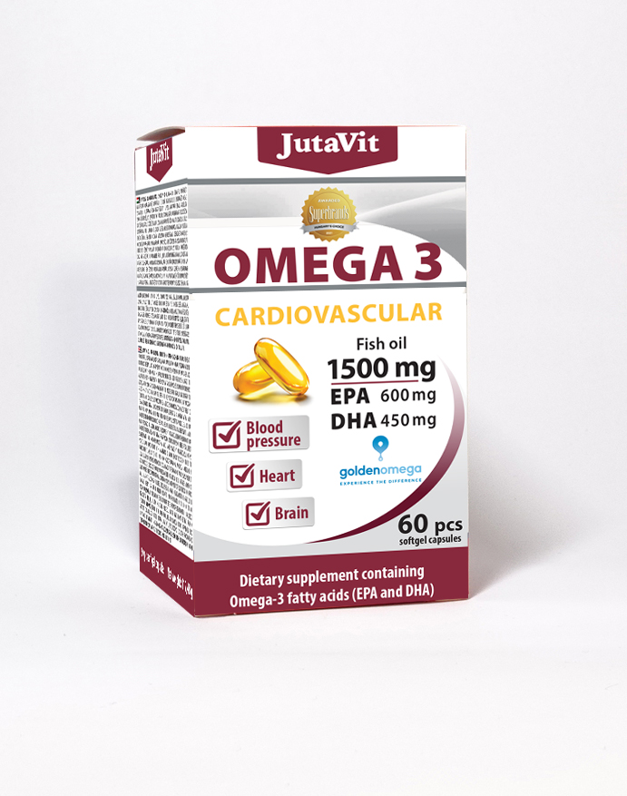 Jutavit Cardiovasc omega3 1500mg kapszula 60x