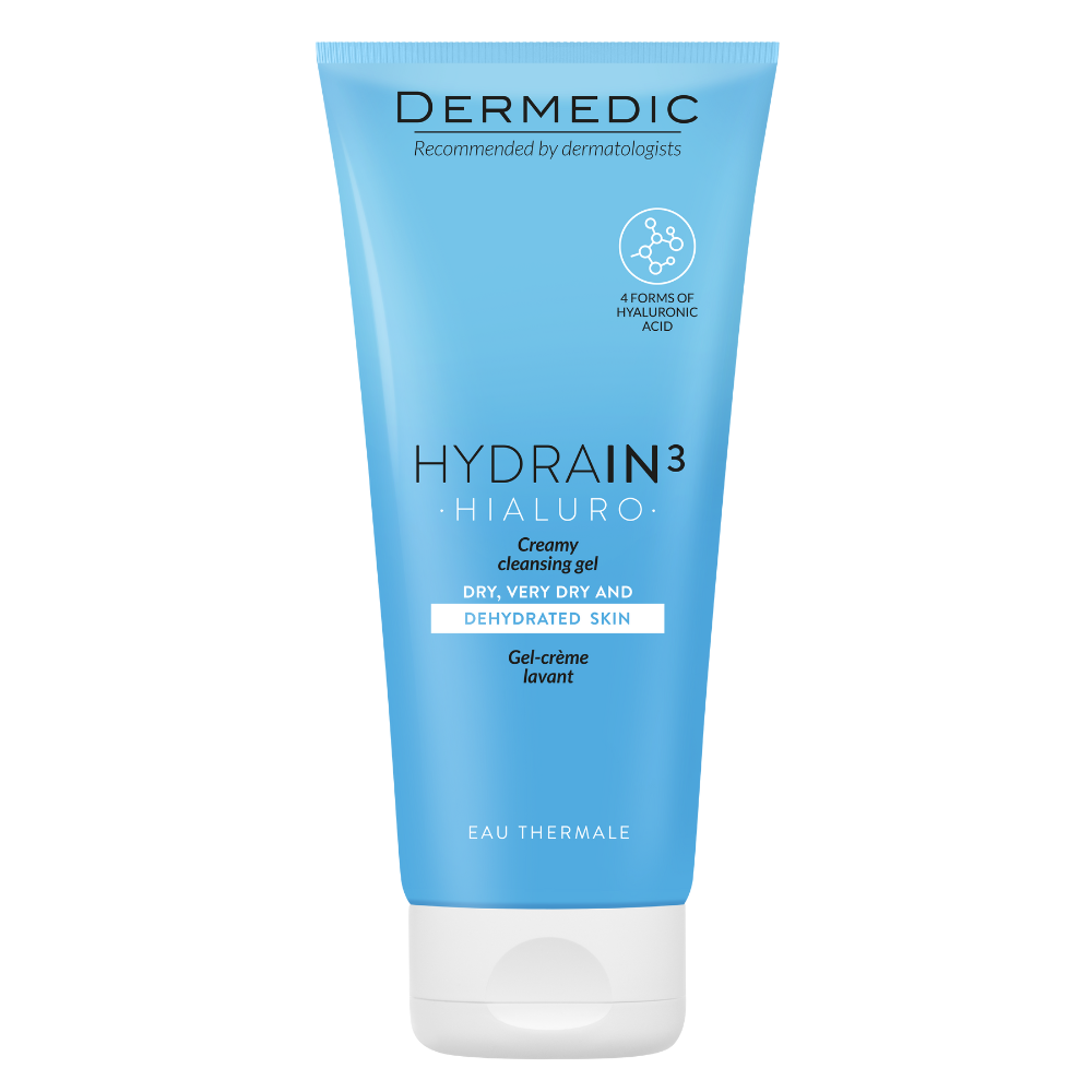 DERMEDIC Hydrain arctisztító gél krémes 200ml
