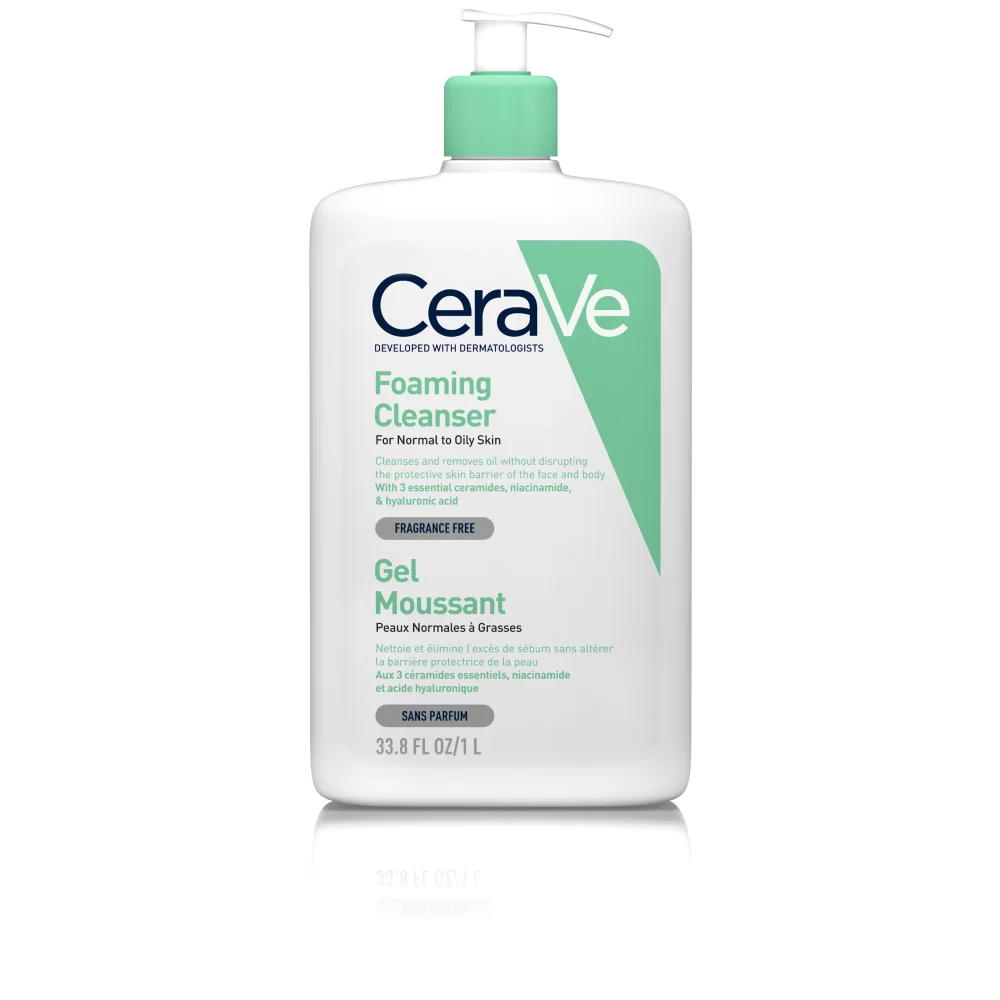 CeraVe habzó tisztító gél arcra, testre 1000ml