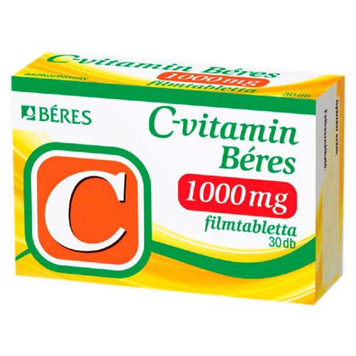 C-vitamin Béres 1000mg filmtabletta /27 30x