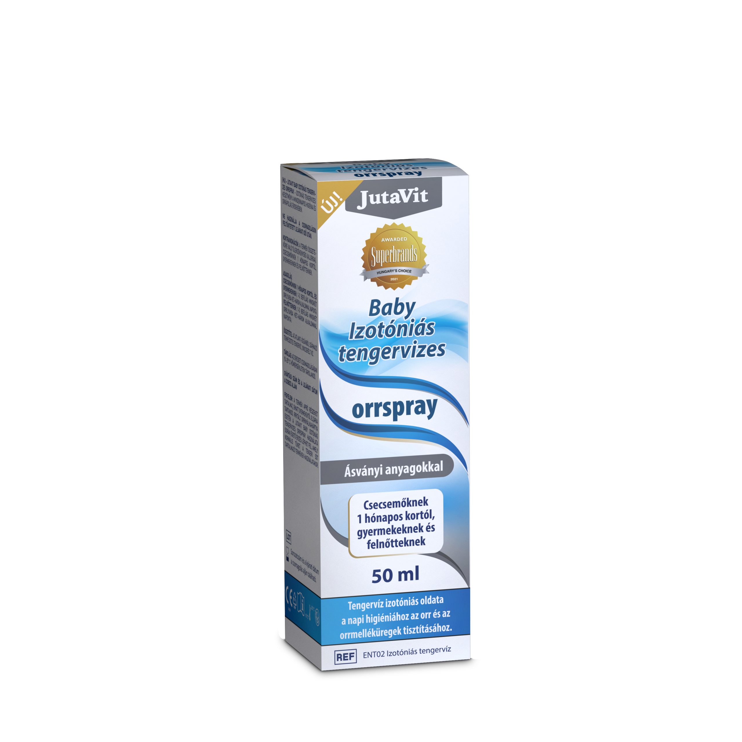 JutaVit izotóniás tengervizes Baby orrspray 50ml