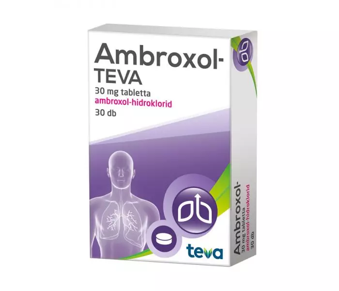 Ambroxol-TEVA 30 mg tabletta 30x