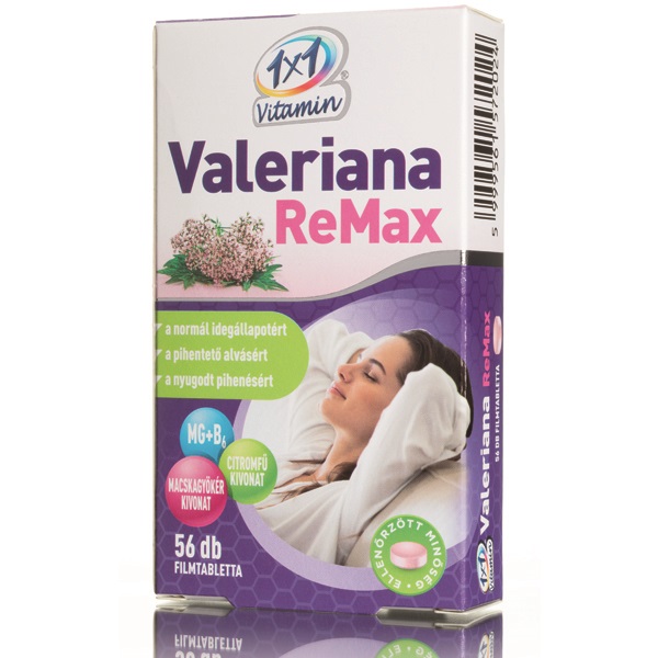 Ceres 1x1 Vitamin Valeriana ReMax filmtabletta 56x