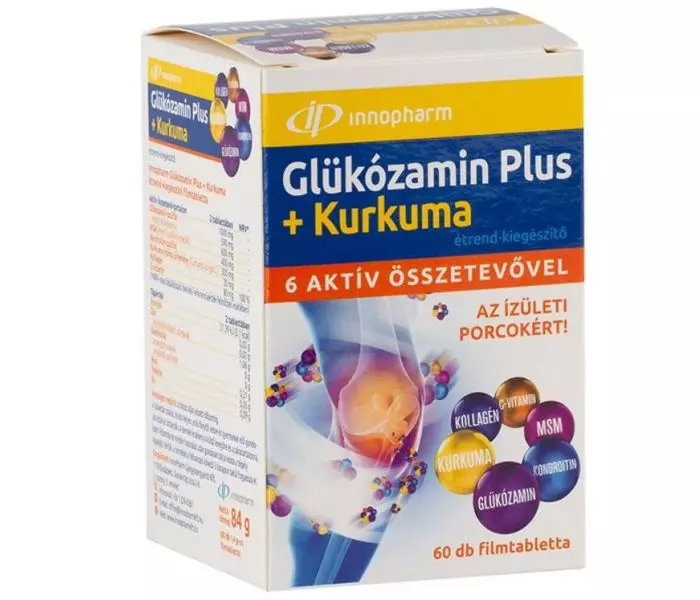 Ceres Proflex Glükozamin Plus Kurkuma filmtabletta 60x