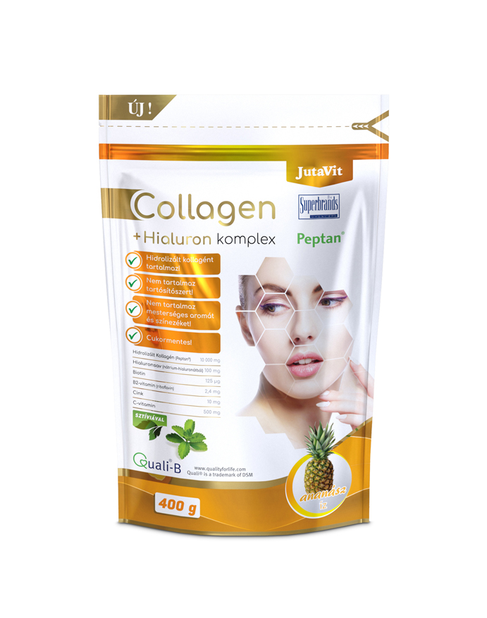 JutaVit Collagen Komplex por Ananász 400g