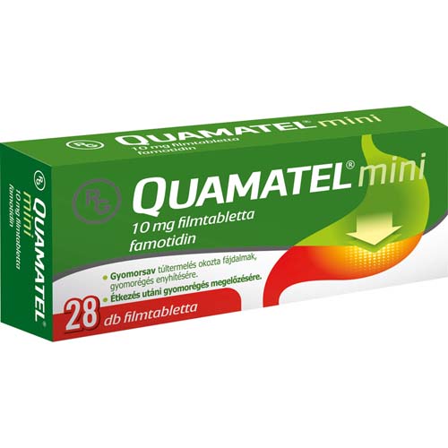 Quamatel Mini 10 mg filmtabletta 28x