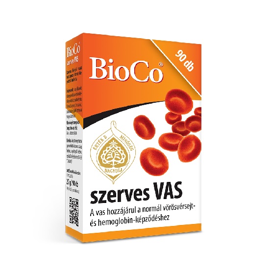 BioCo Szerves Vas tabletta 90x