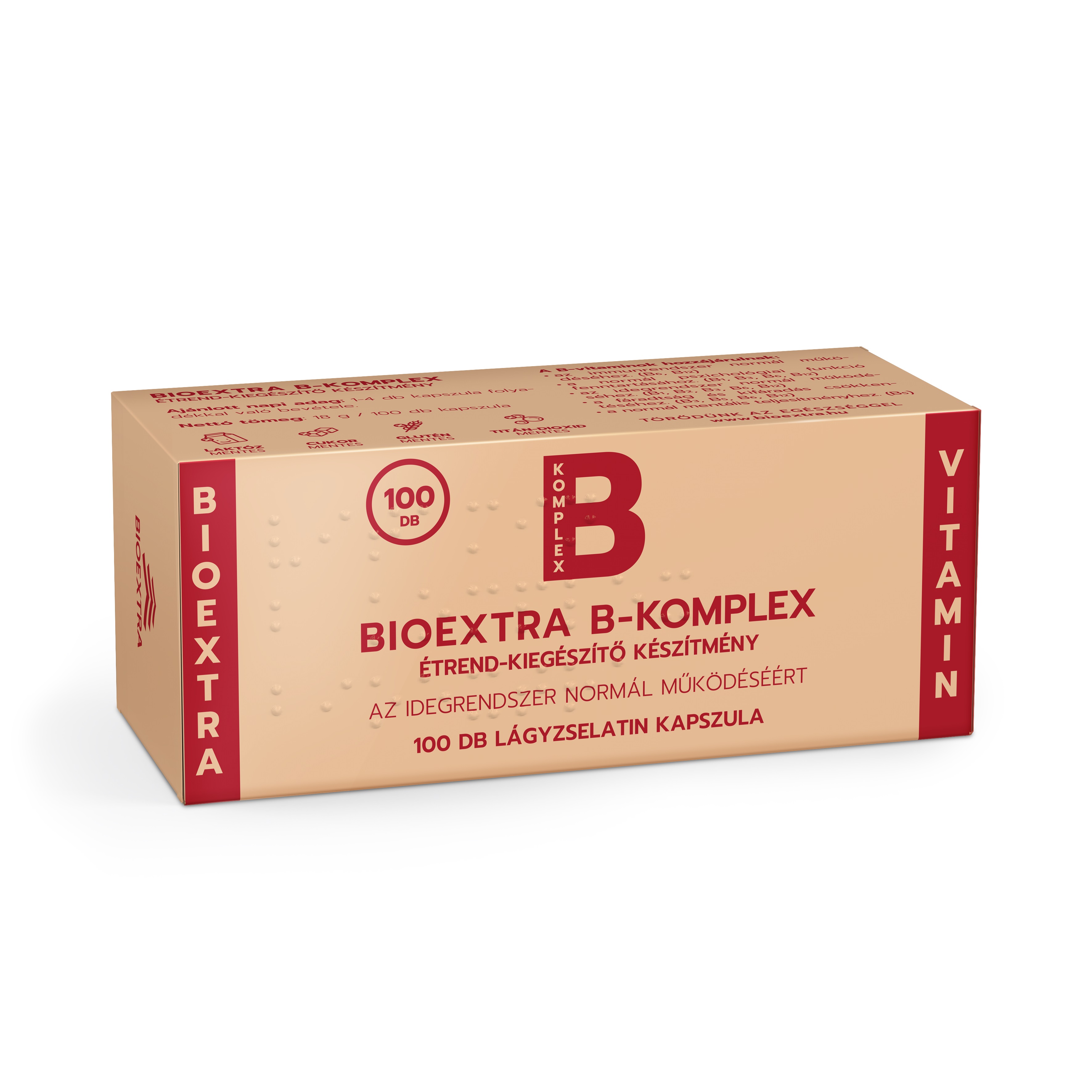 Bioextra B Komplex lágyzselatin kapszula 100x