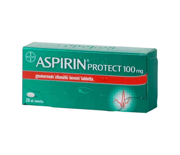 Aspirin Protect 100 mg gyomornedv ellená.bev.tabl. 28x