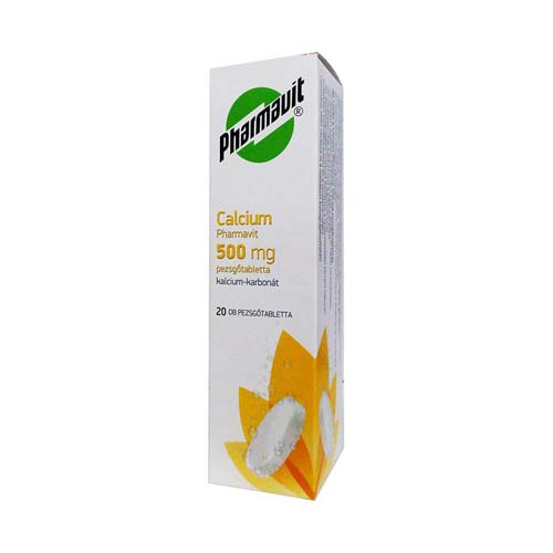 Calcium 500 mg Pharmavit pezsgőtabletta 20x
