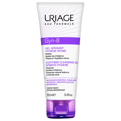 Uriage Gyn-8 nyugt. intim mosakodó gél 100ml