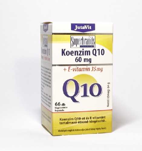 JutaVit Koenzim Q10  60mg tabletta 60x+6x