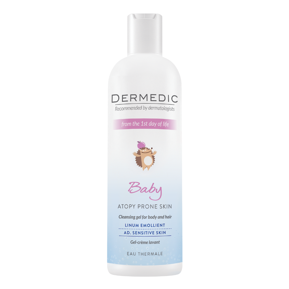 DERMEDIC BABY tisztító gél testre/hajra 200ml