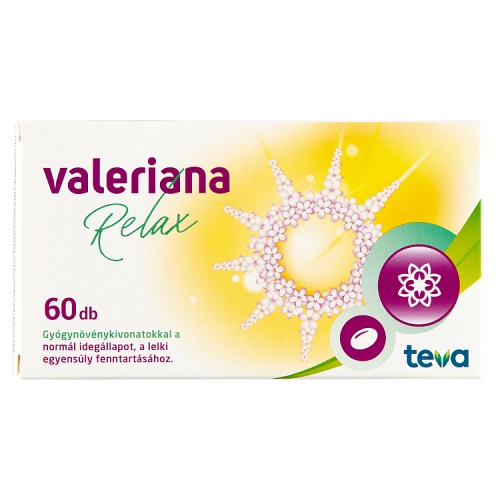 Curtis Valeriana Relax Gyógynövénykivonat kapszula 60x