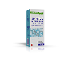 Spiritus menthae c.sale FoNo VIII NATURLAND 100g