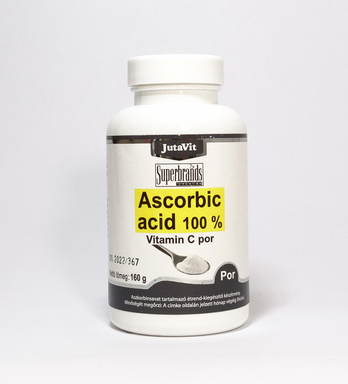 JutaVit Ascorbic acid 100% Vitamin C por 160g