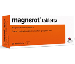Magnerot tabletta 20x PVC/AL